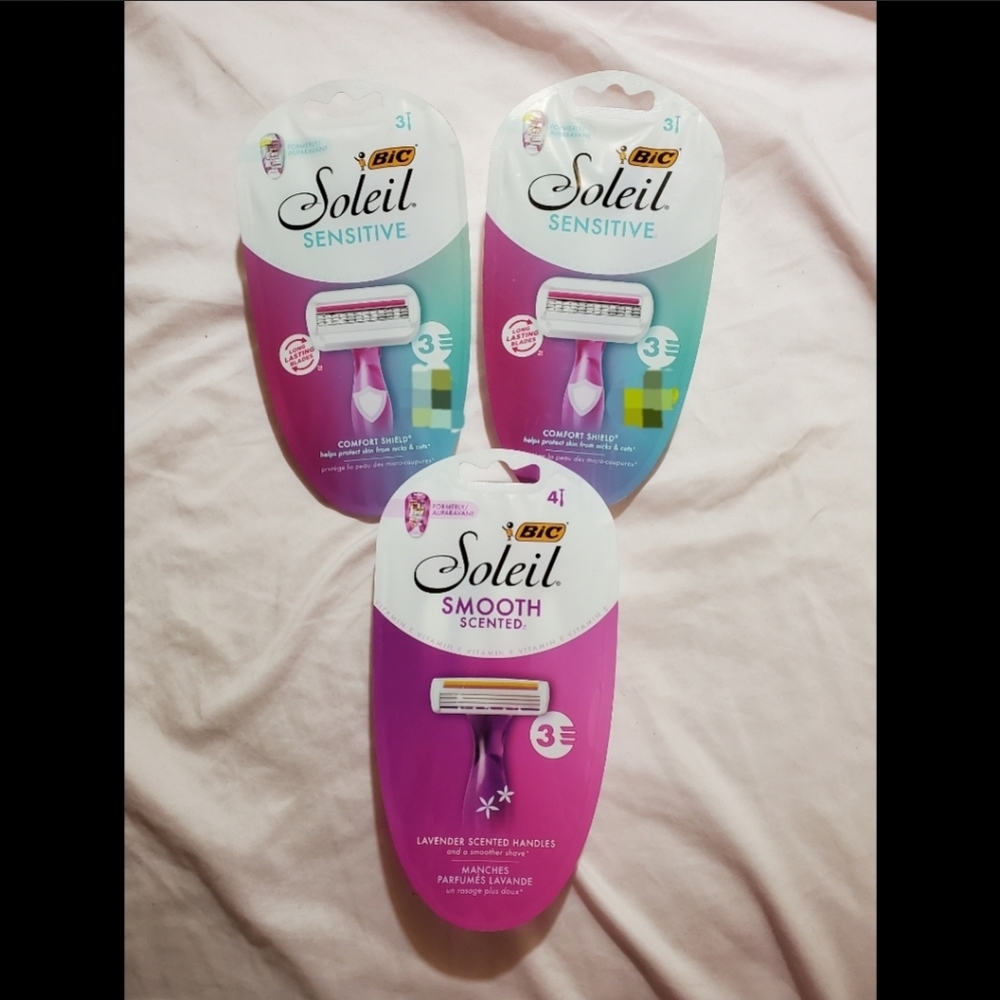 BIC Soliel Shavers - 3 Pack